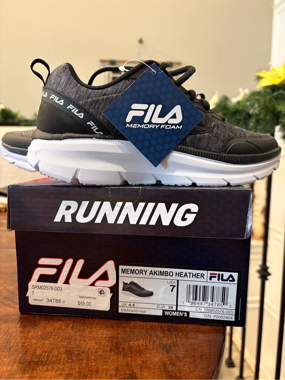 Fila Memory Akimbo Heather (NWT) Women’s 7